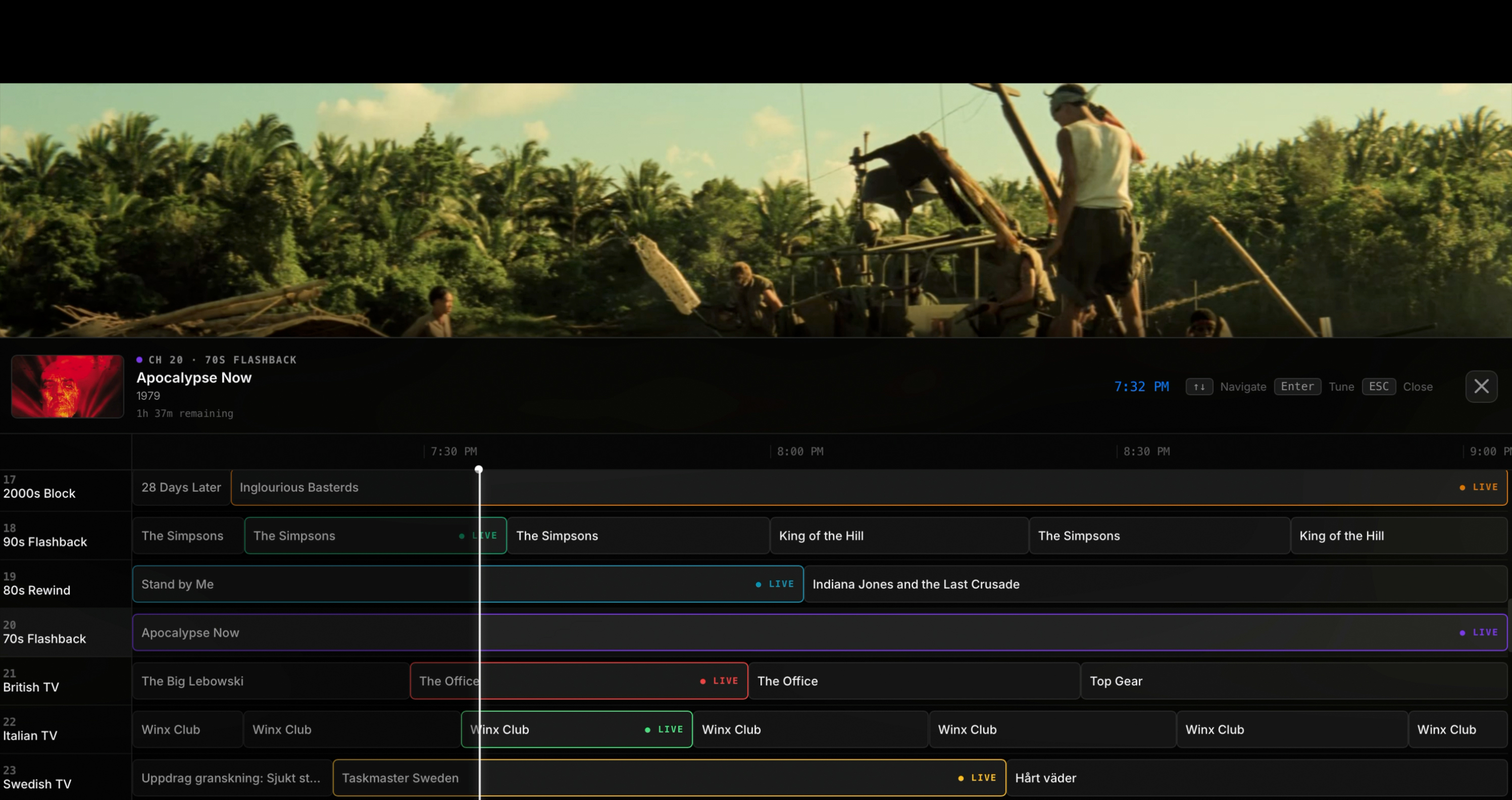 Cablex Interface Screen 3
